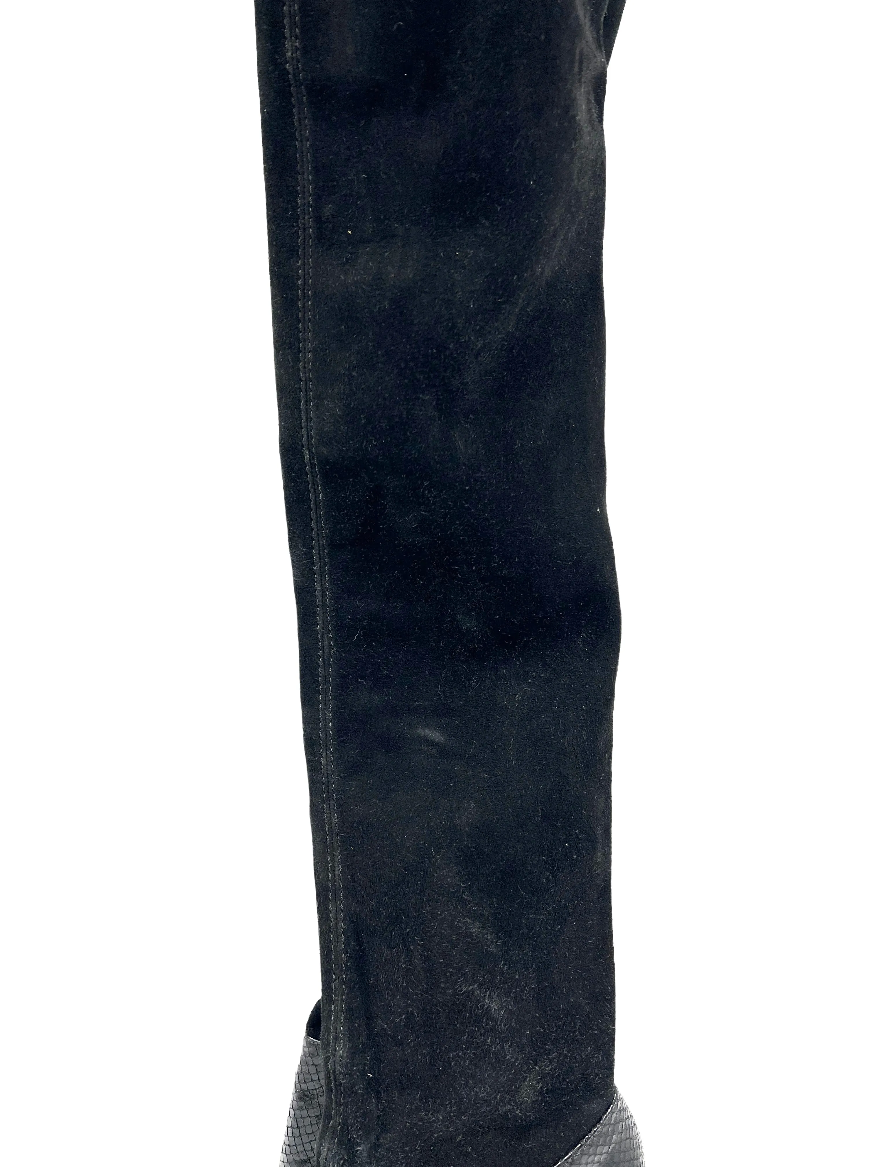 Alice   Olivia Size 39.5 Black Luke OTK Boots