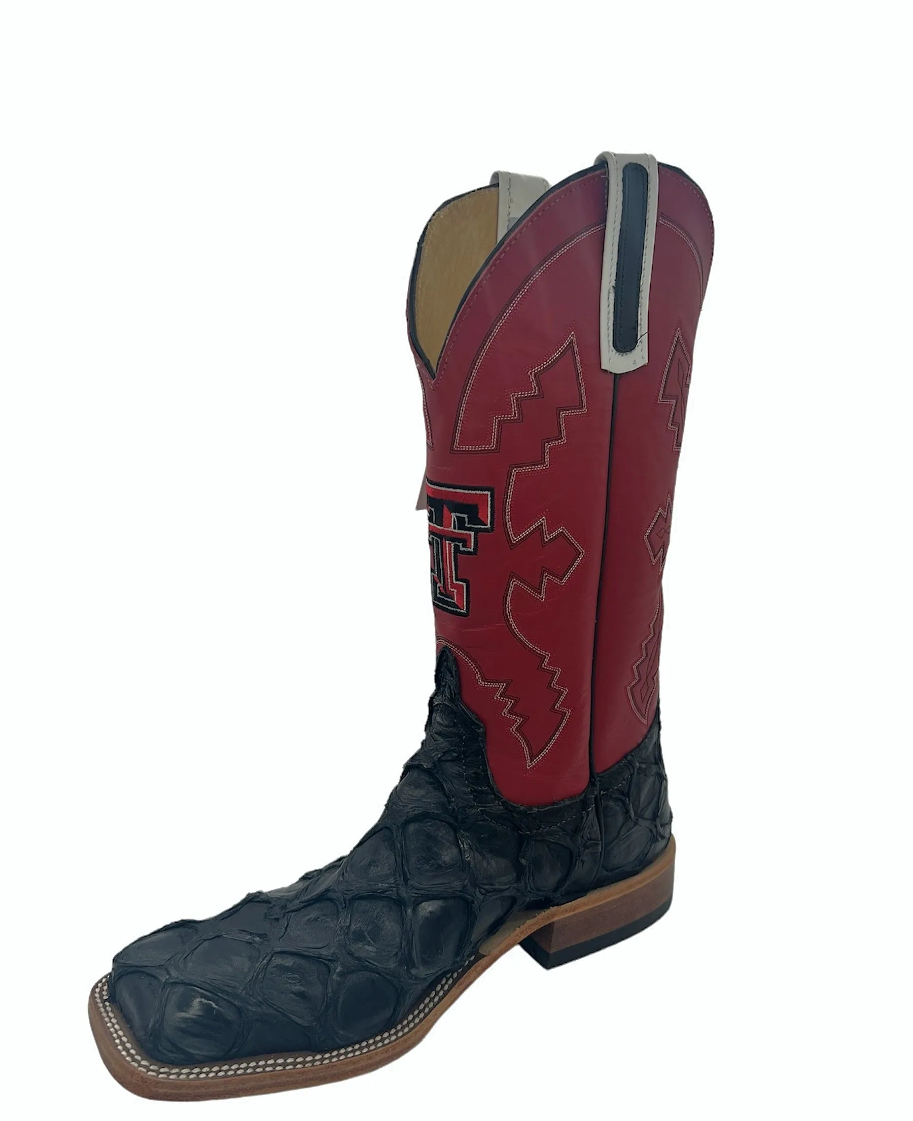 Anderson Bean Exclusive Men's Black Bass Texas Tech Boot