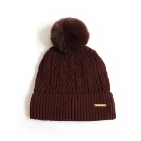 Best Ever Beanie - Chocolate Satin Lined