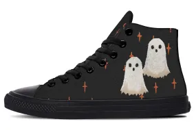 Boo High Tops - Classic Premium Canvas Shoes with Comfortable and Durable Soles