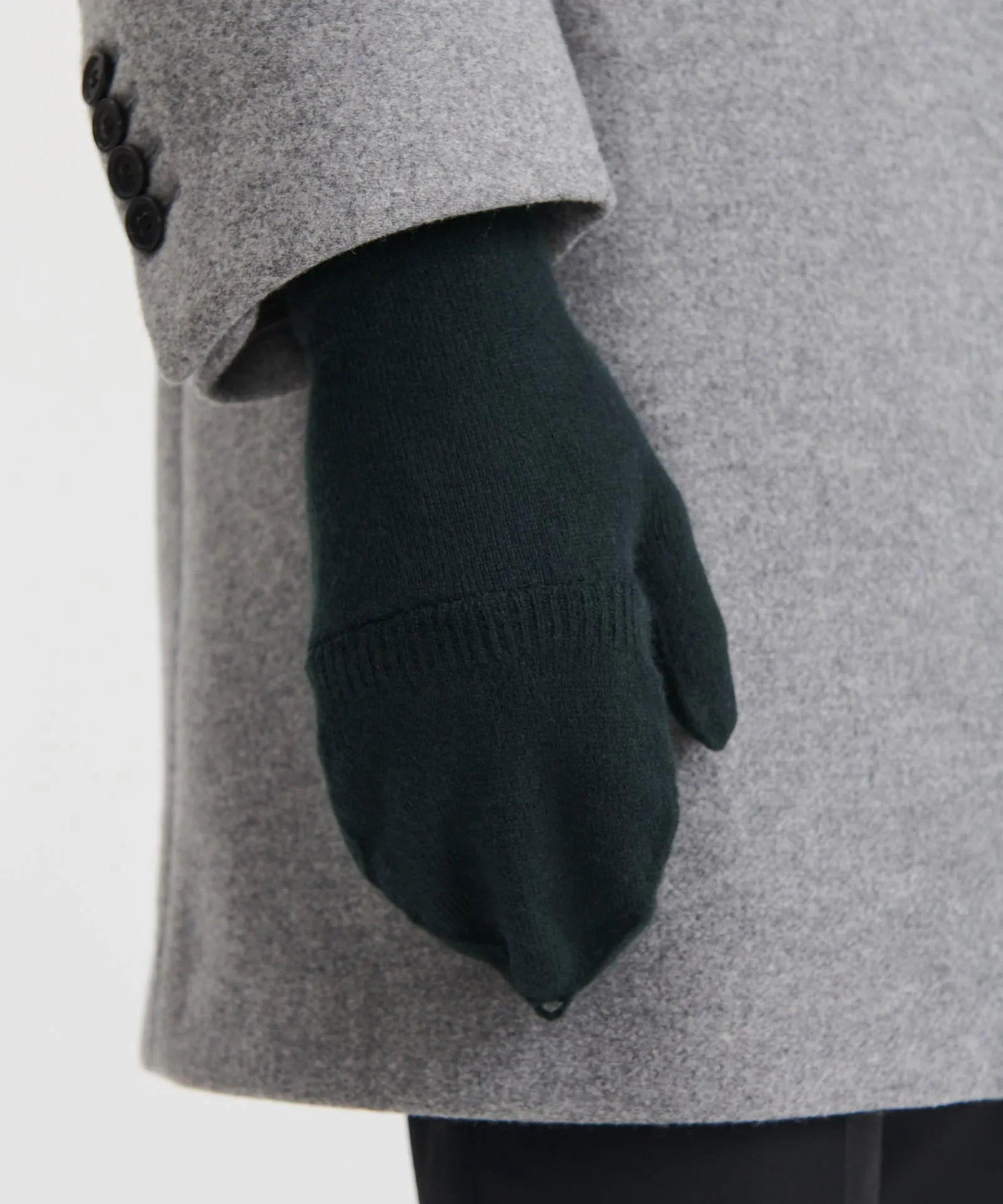 Cashmere Pop Top Gloves