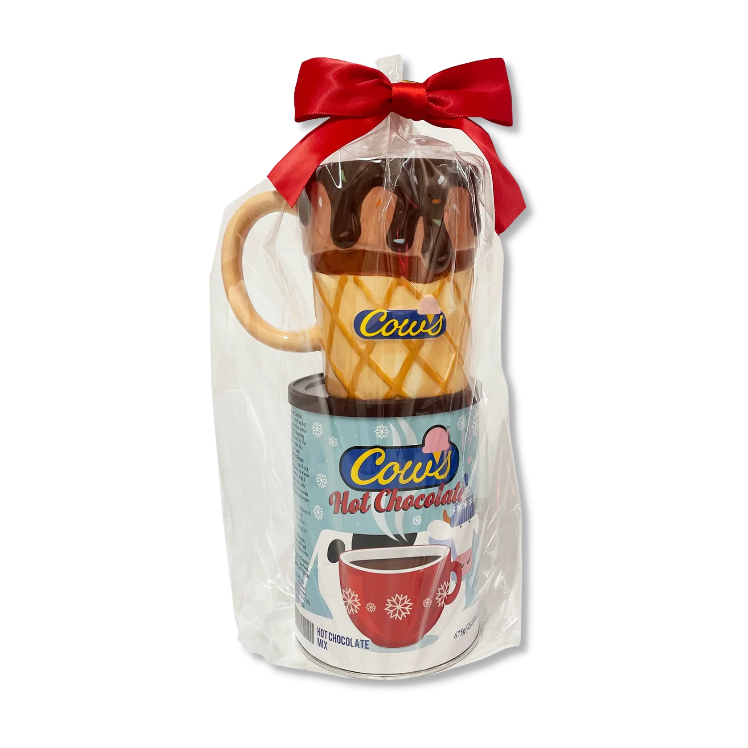 COWS Mug & Hot Chocolate Set - Cone