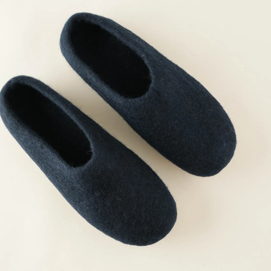 Greta Felted Wool Slippers