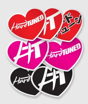 Hardtuned Hearts Vinyl Sticker