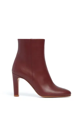 Lila Ankle Boot in Windsor Wine Leather