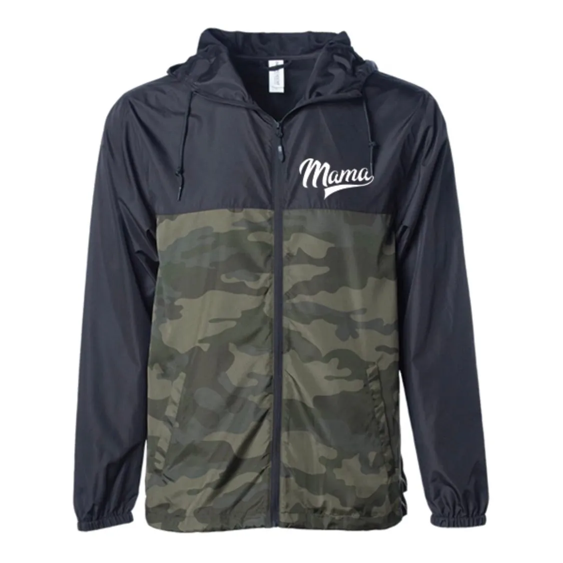 Mama Sporty • Camo Windbreaker