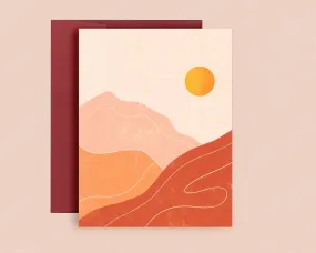 Mountains Greeting Card