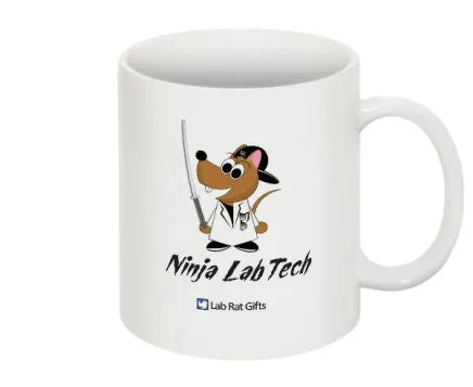 "Lab Tech By Day, Deadly Ninja By Night" - Mug