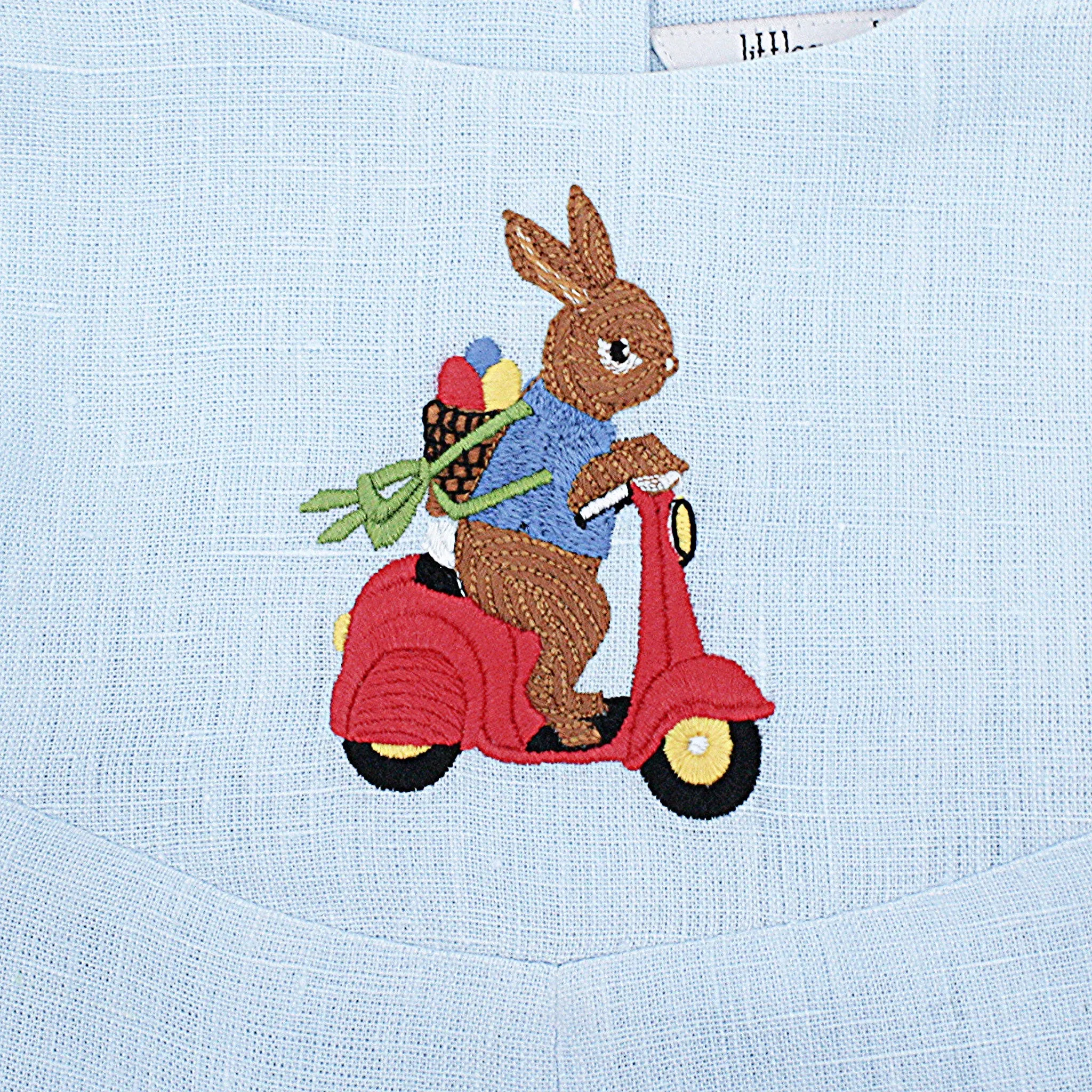 Scooter Bunny Linen Jon Jon