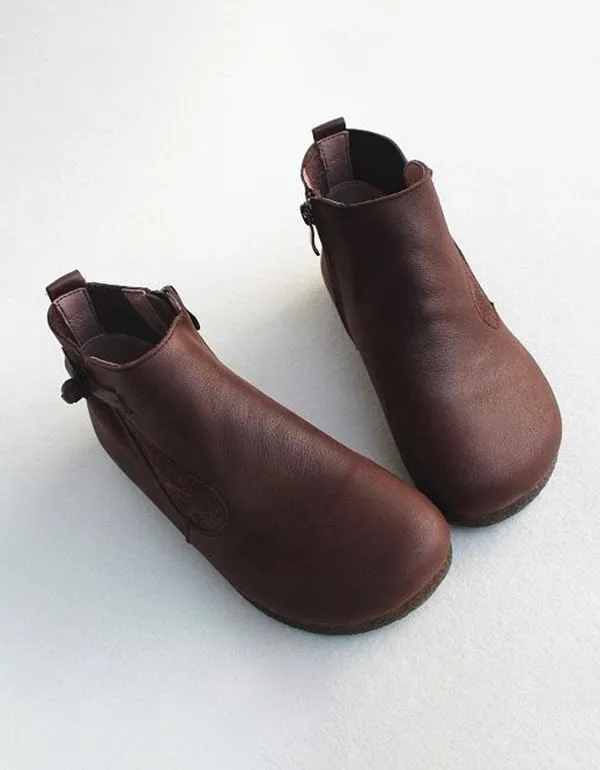 Soft Bottom Handmade Retro Winter Boots | 35-41