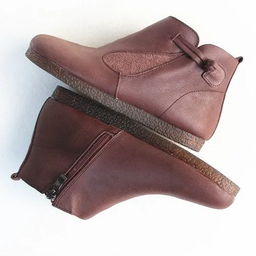 Soft Bottom Handmade Retro Winter Boots | 35-41