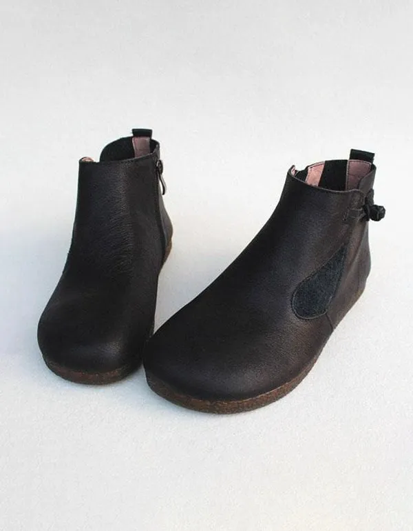 Soft Bottom Handmade Retro Winter Boots | 35-41