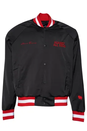 Varsity Jacket Black and Red