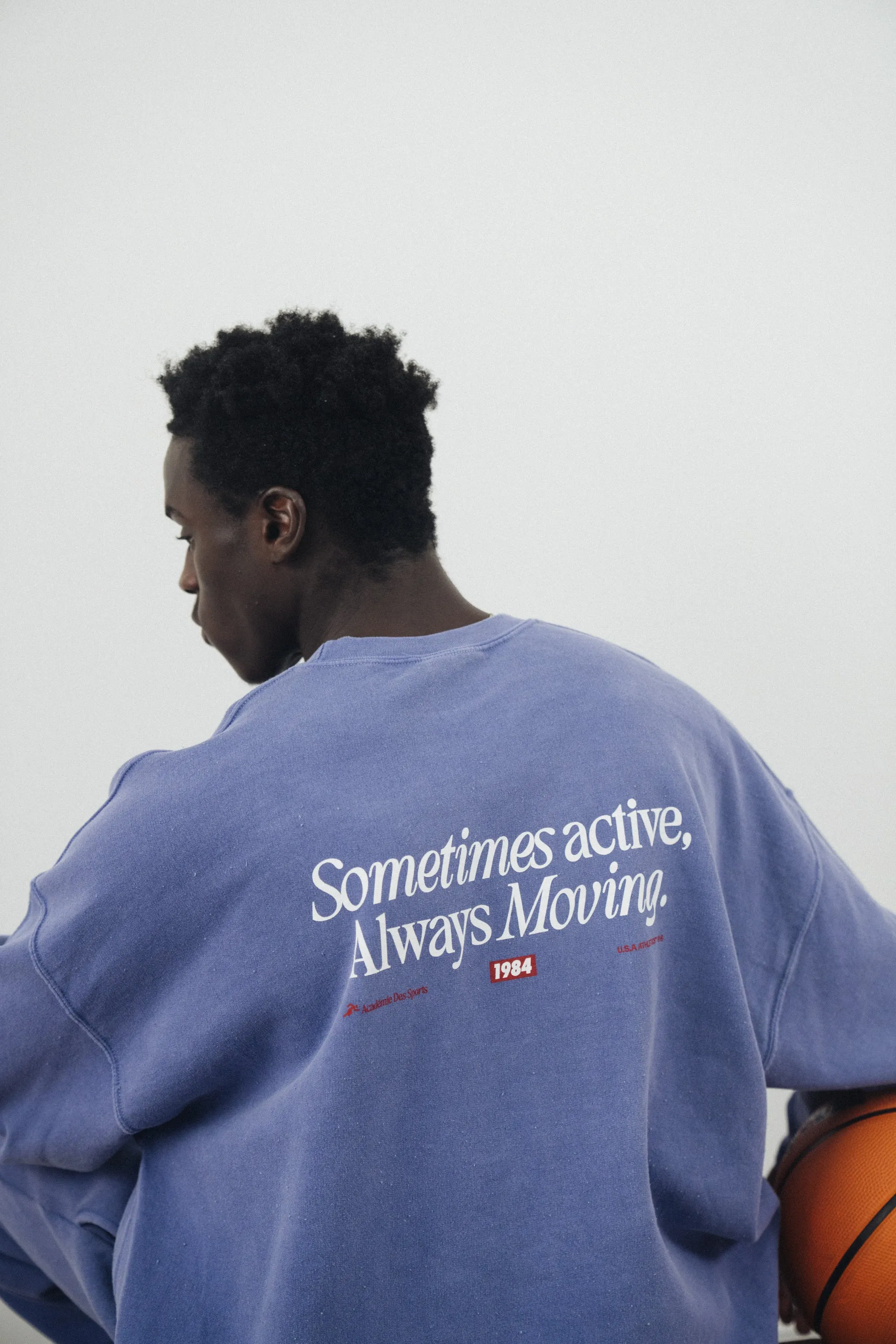 Vice 84 'Always Moving' Vintage Washed Sweater - Violet